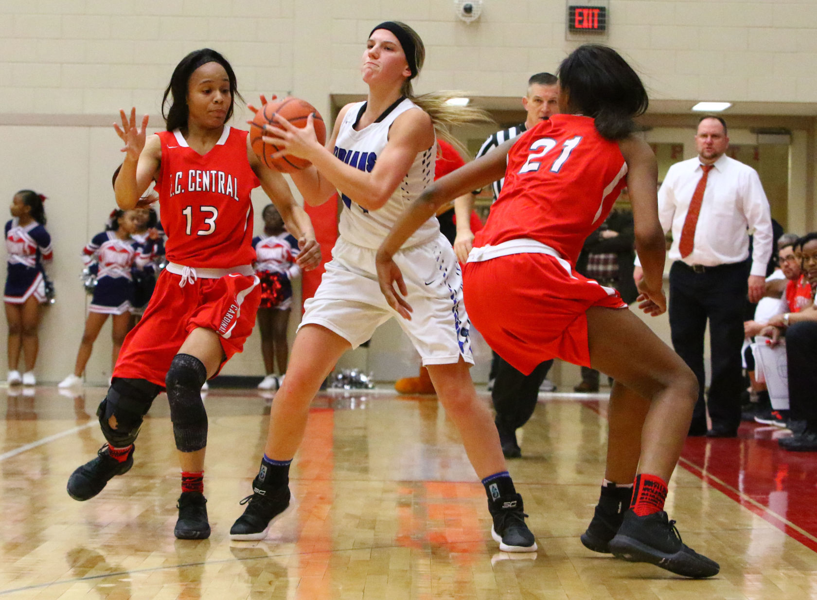 Gallery: Girls Basketball Sectional Finals - E.C. Central vs. Lake Central